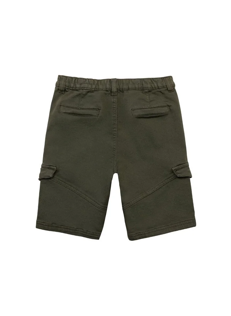 مينوتي شورت كارغو للمراهقين بجيب جانبي